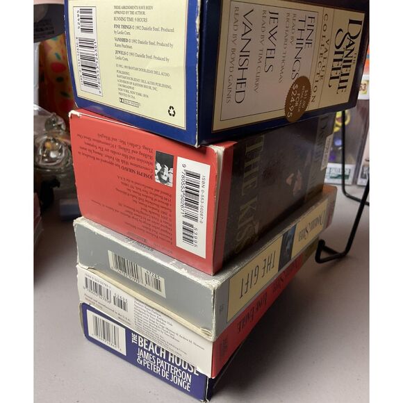 Open Box Audio Book Lot of 5 - Picture 2 of 3